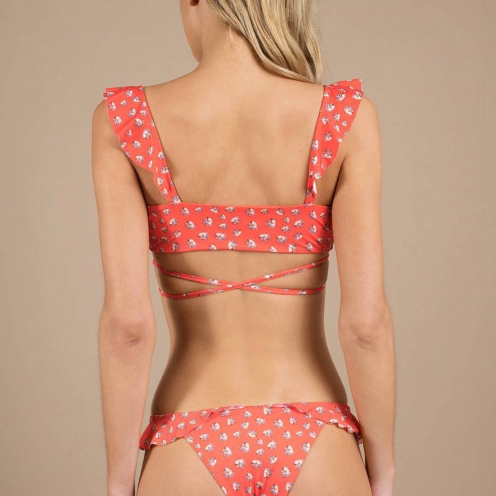 Beach Riot Ruffle Bikini Bottom - Picture 2 of 2